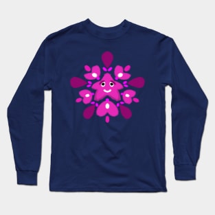 StarBurst Pink Long Sleeve T-Shirt